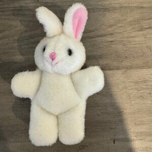 Russ Small White Plush Bunny